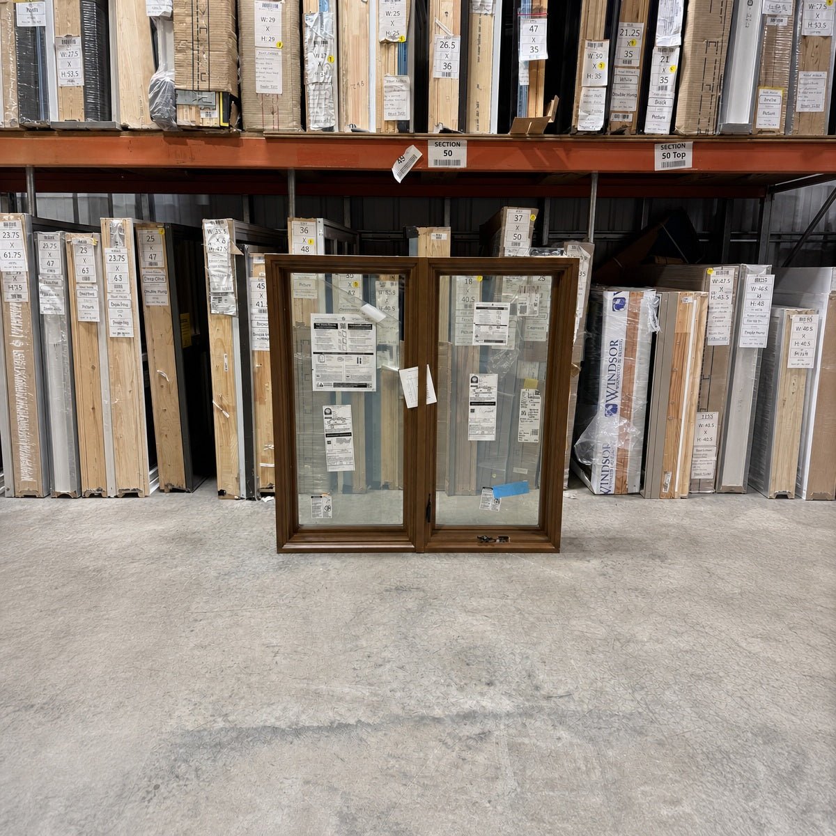 Pella® Lifestyle Casement 2-Wide Window 41 x 42 - Clark Deals LLC