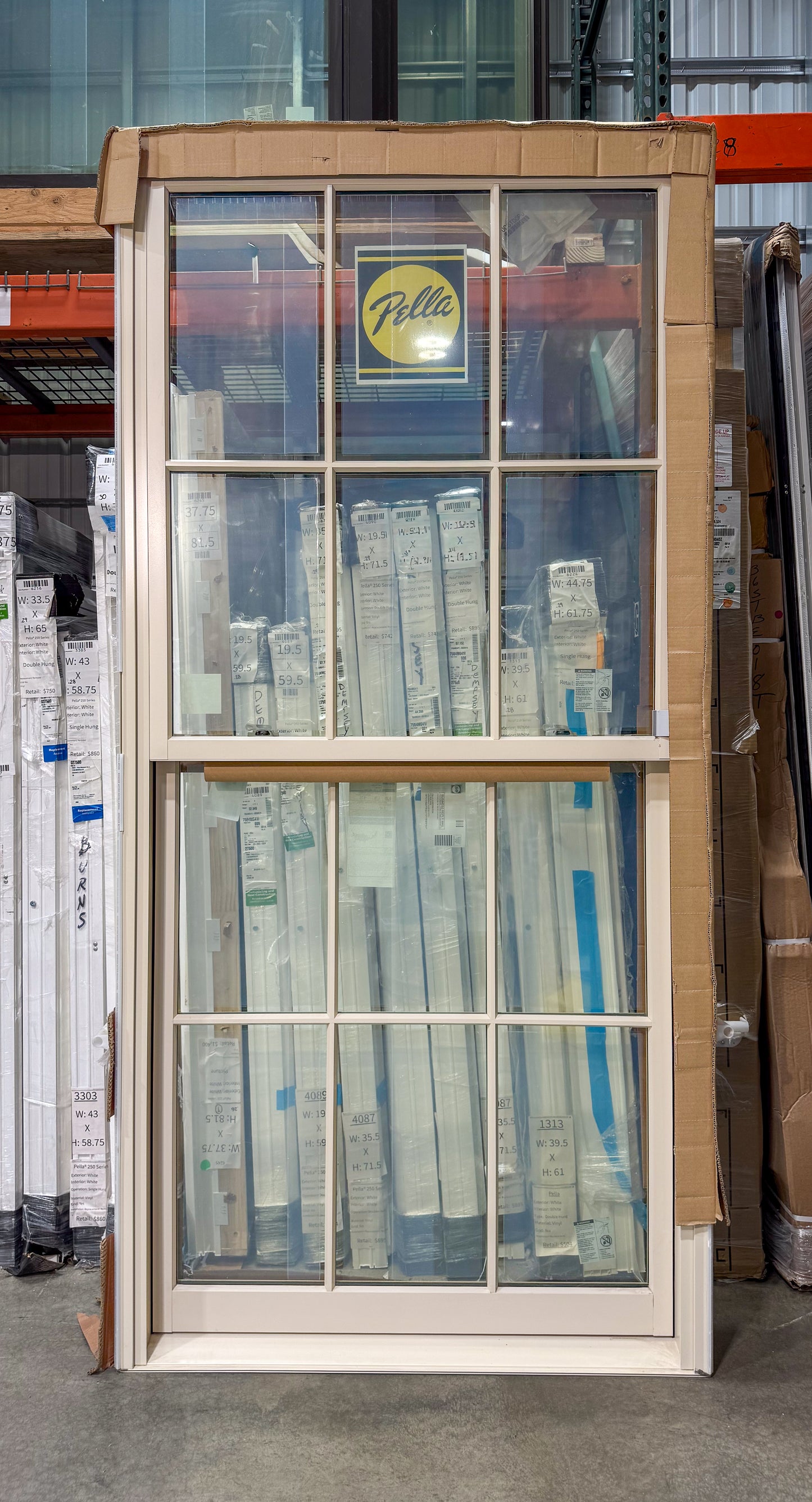 Pella® Lifestyle Double Hung Window 46.5 x 97.25 - Clark Listings