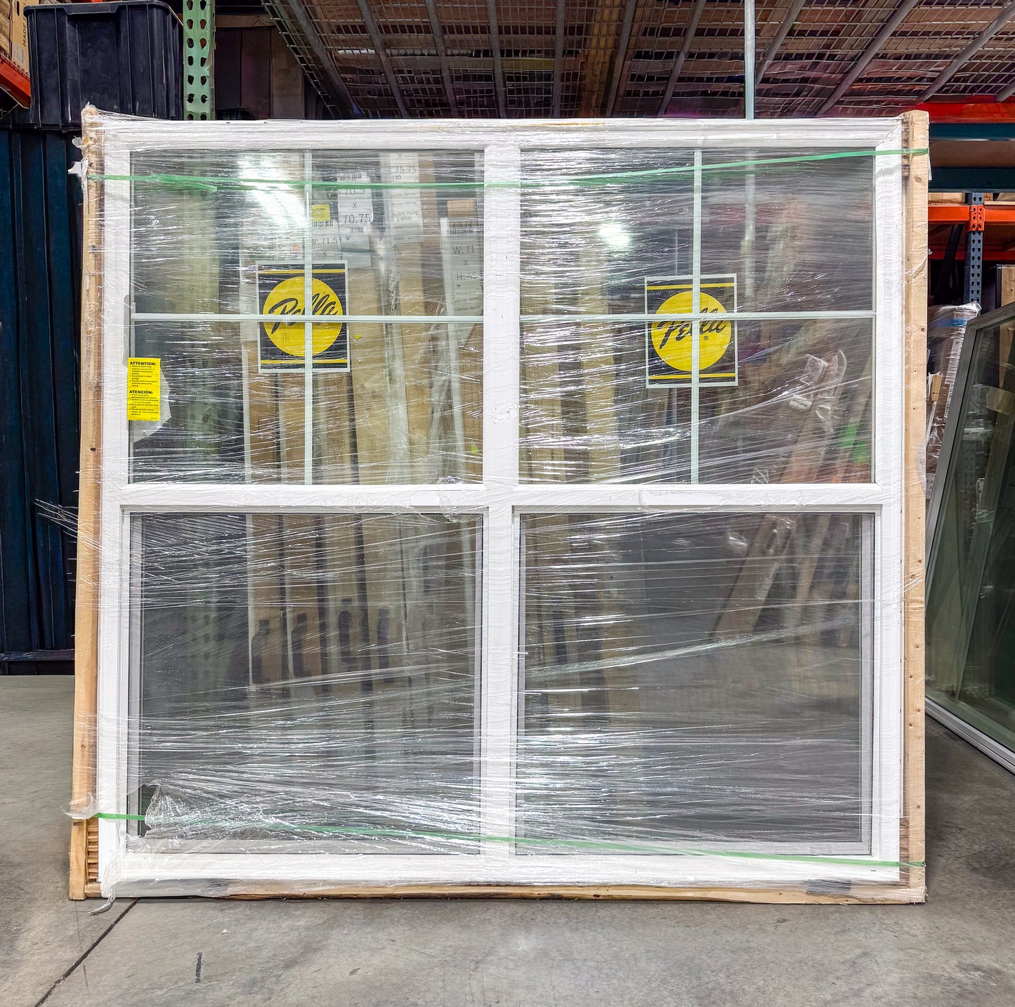 Pella® 250 Series Single Hung 2 - Wide Window 75.5 x 71.5 - Clark Listings