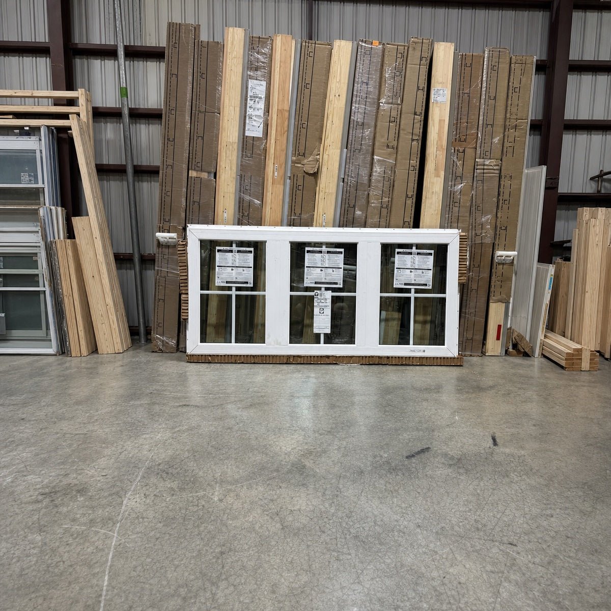 Pella® 250 Series Picture 3-Wide Window 63.5 x 29 - Clark Deals LLC