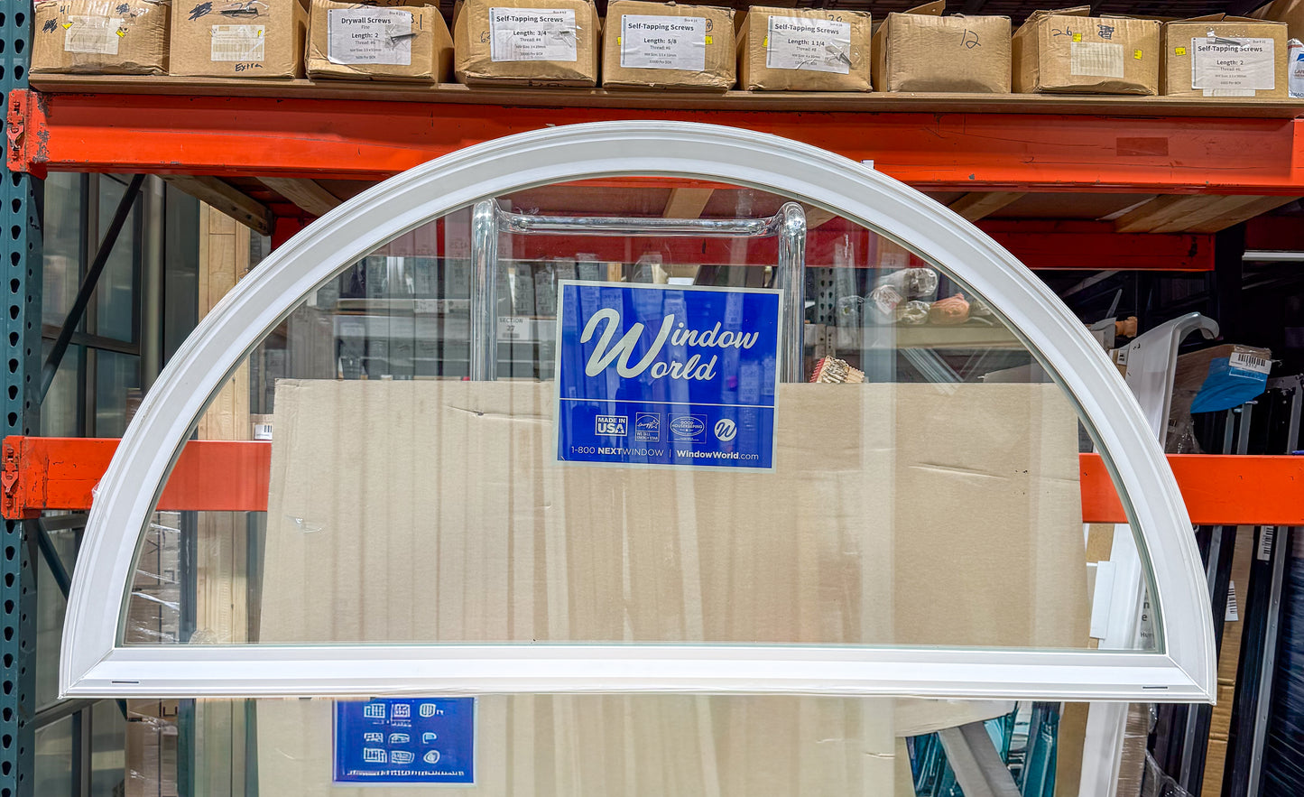 Window World Arched Window 54.5 x 27.25 - Clark Listings