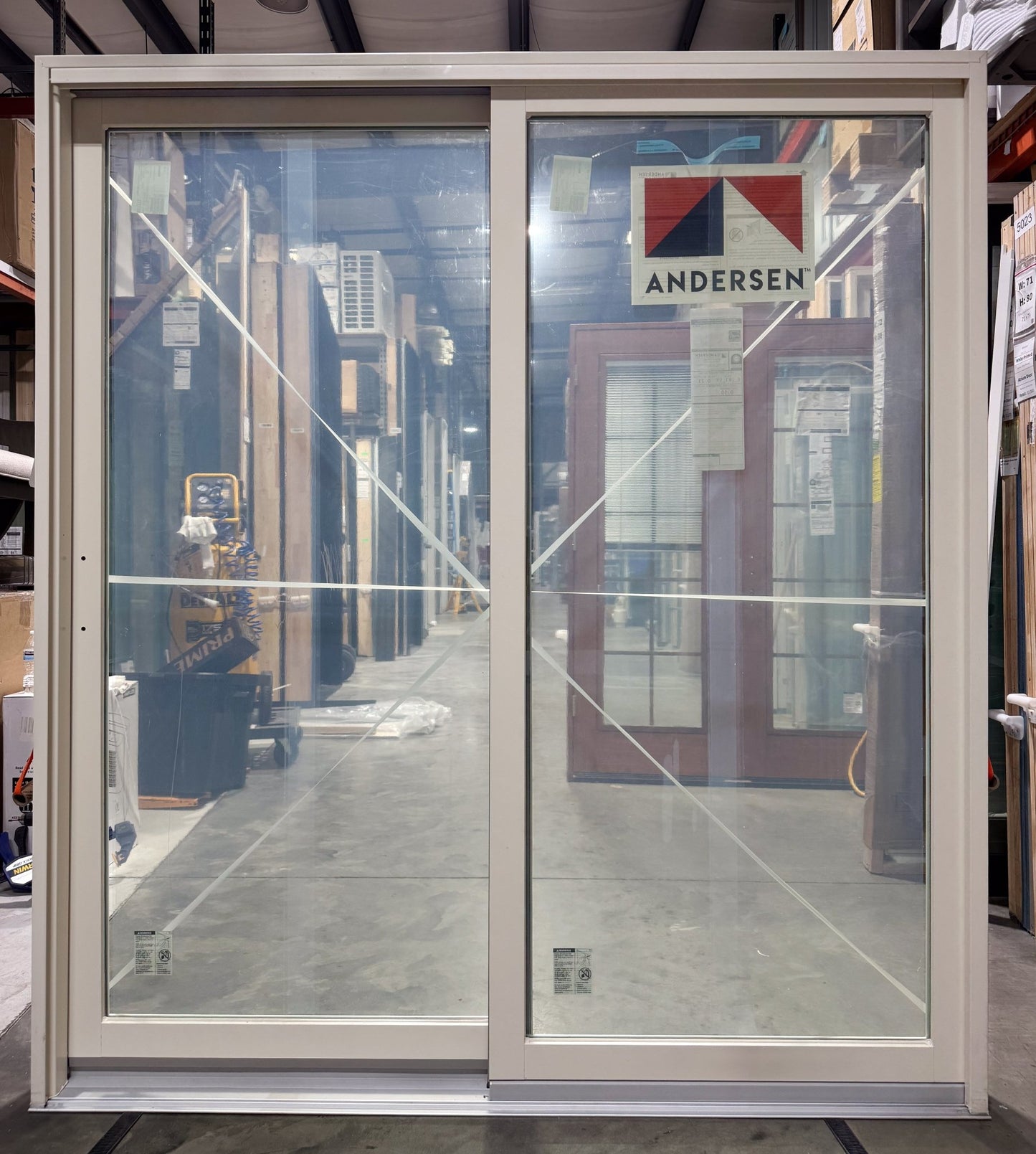 Sliding Andersen 200 Series Narroline 72 x 80 – Canvas - Clark Listings