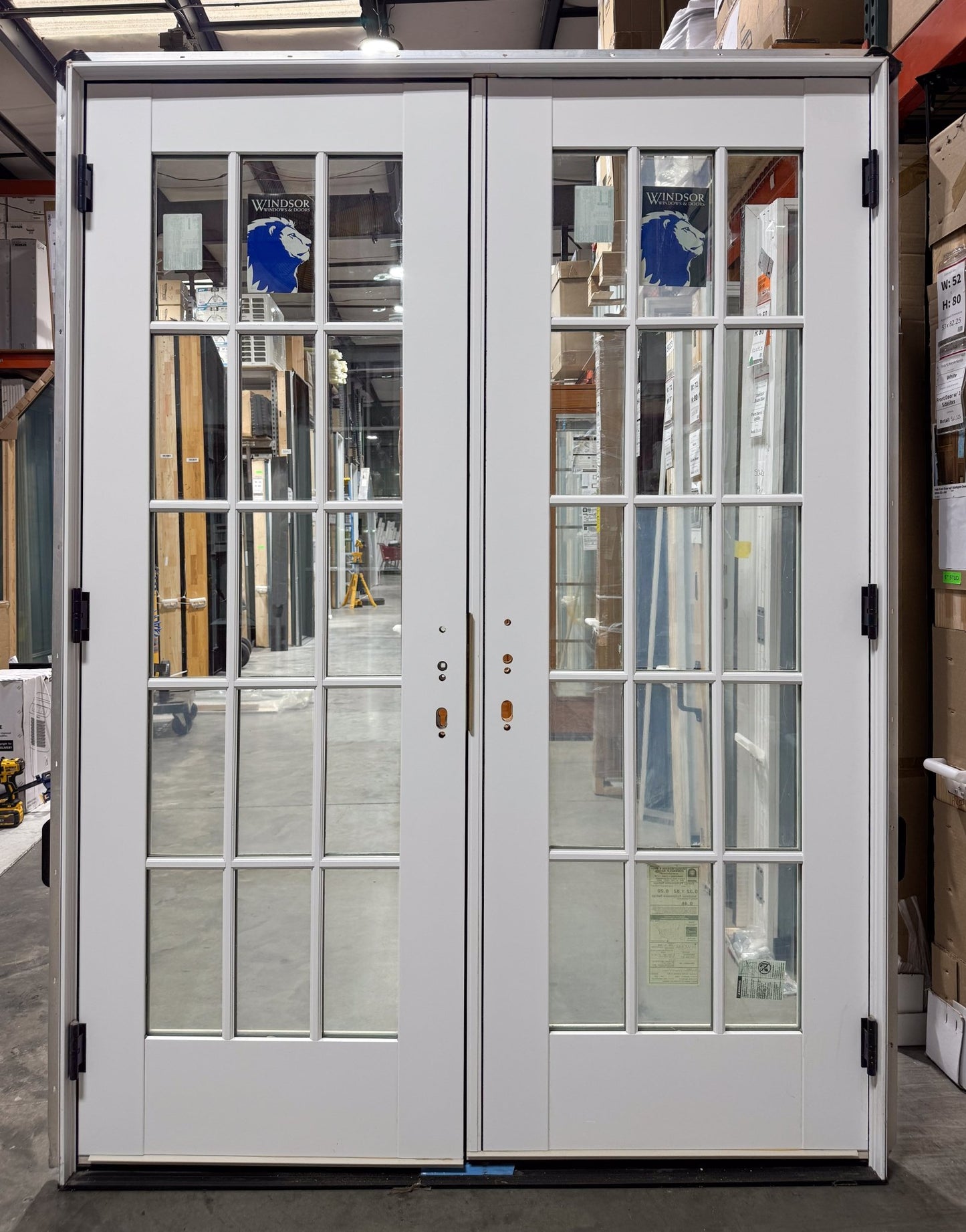 French Windsor 60 x 80 – White - Clark Listings