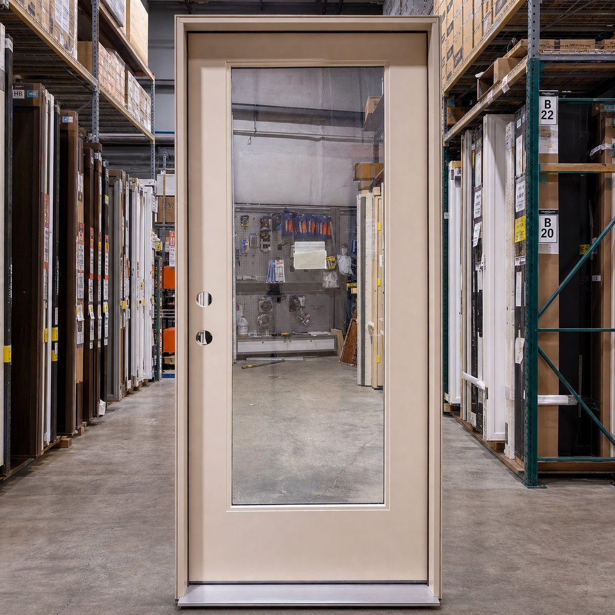 Entry Pella® Fiberglass 32 x 80 – Alpine - Clark Deals LLC