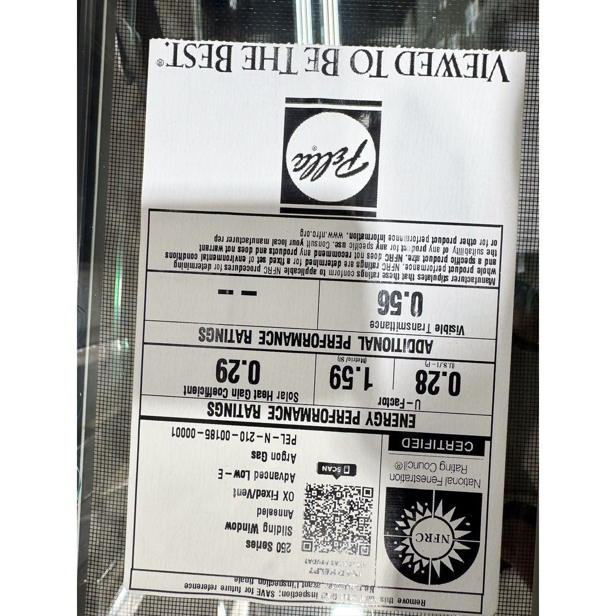 Pella® 250 Series Sliding Window 41.5 x 12 - Clark Listings
