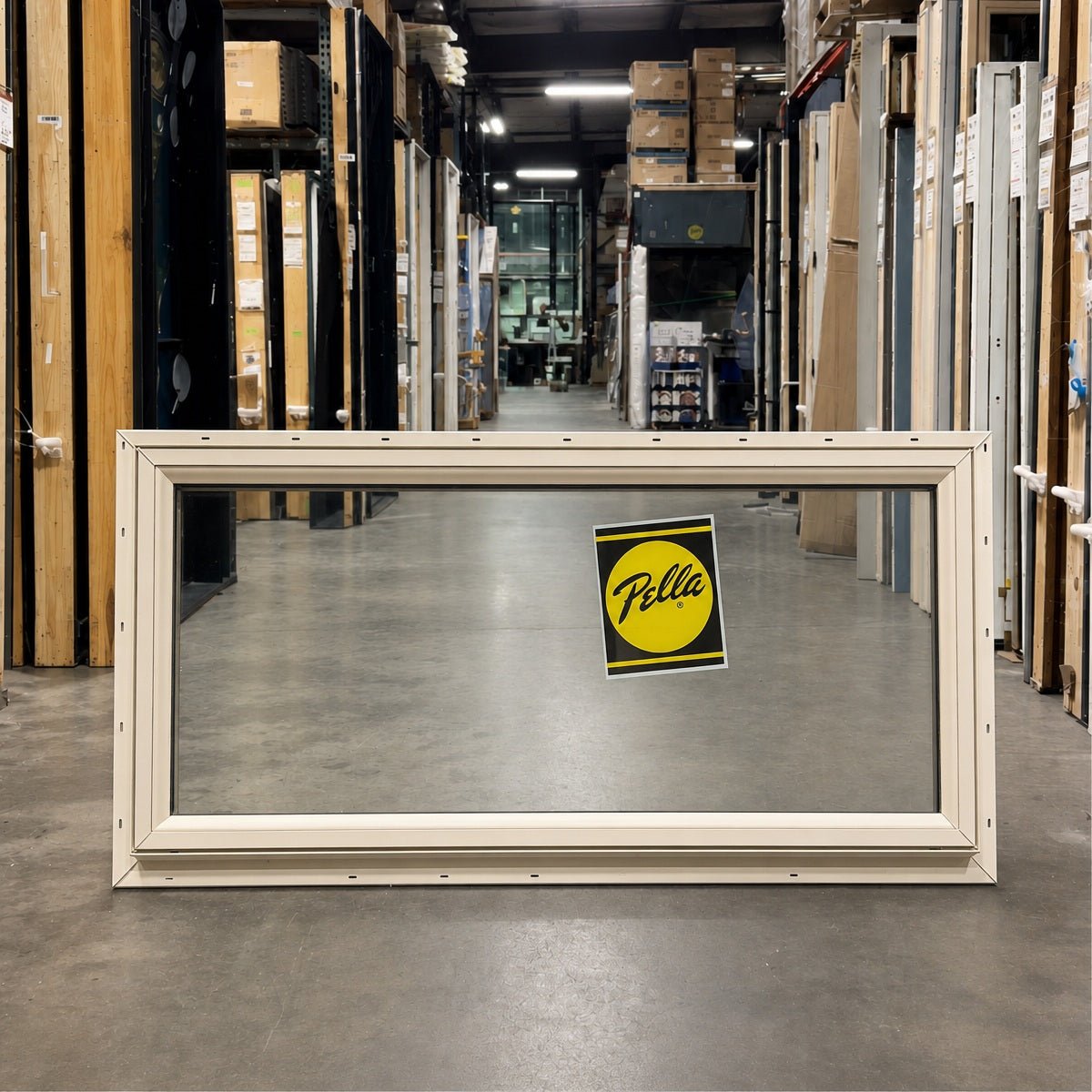 Pella® 250 Series Picture Window 35.5 x 16 - Clark Deals LLC