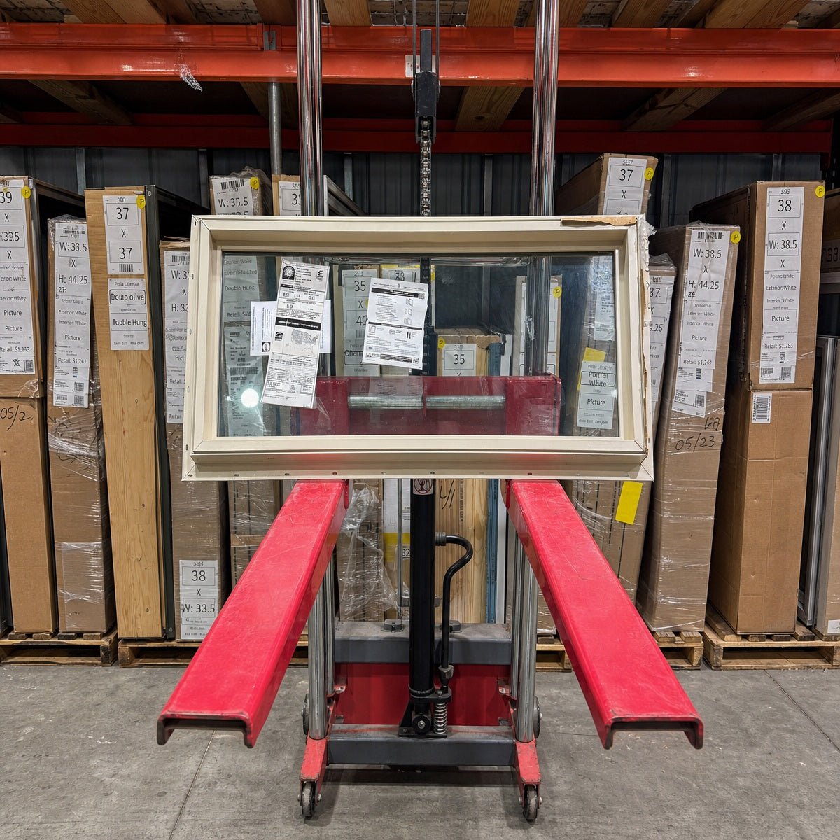 Pella® 250 Series Picture Window 35.5 x 16 - Clark Deals LLC