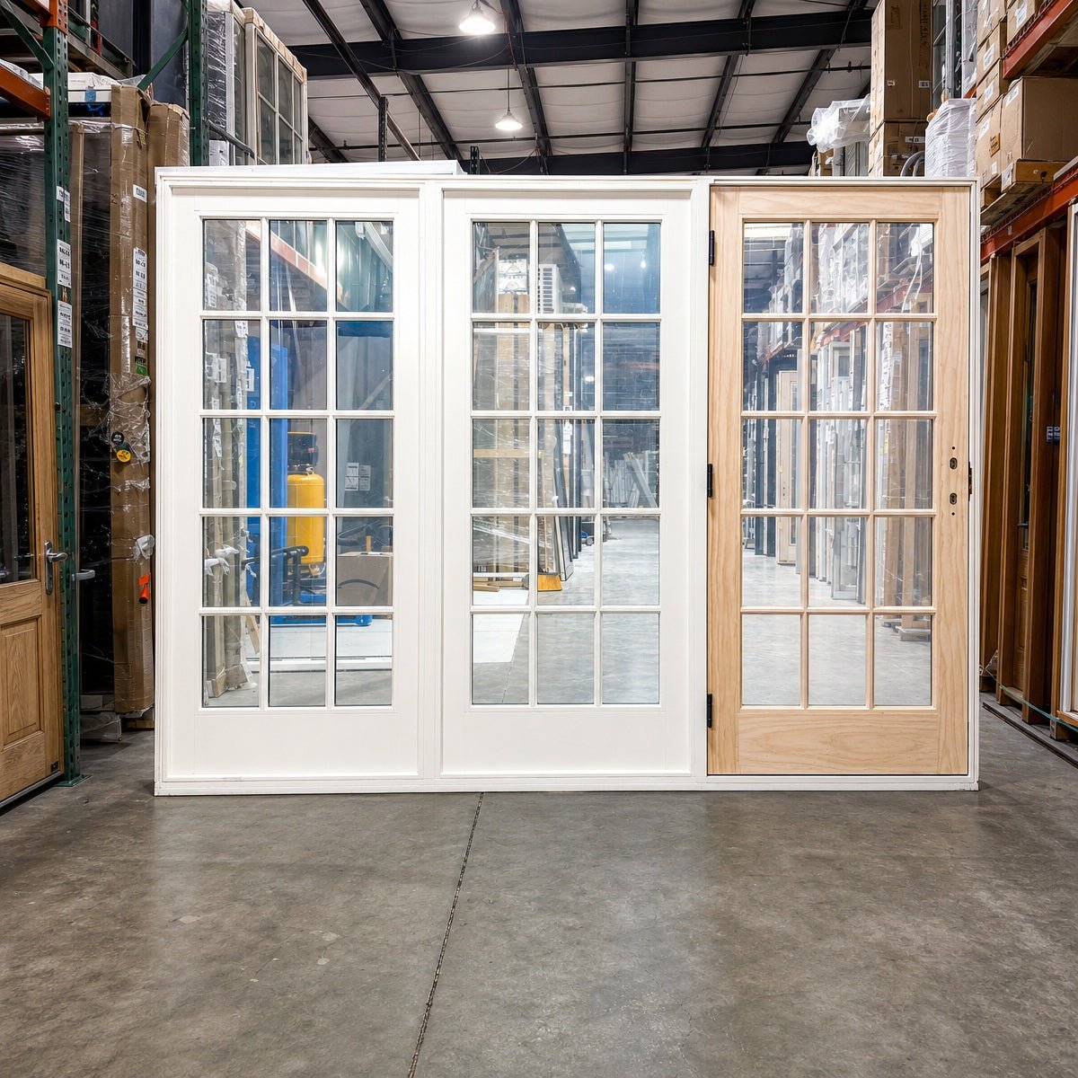 Triple Door Andersen E-Series 108 x 80 – White - Clark Deals LLC
