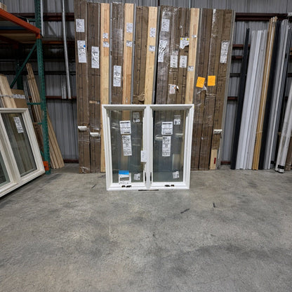Pella® Lifestyle Casement 2-Wide Window 40.5 x 40.5 - Clark Deals LLC