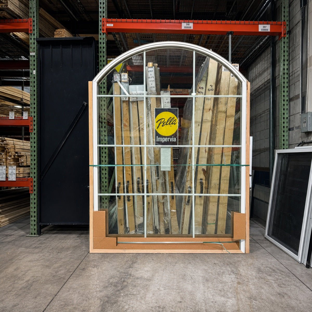 Pella® Impervia® Arched Window 60 x 81 - Clark Deals LLC