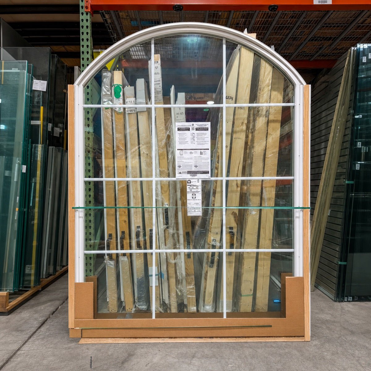 Pella® Impervia® Arched Window 60 x 81 - Clark Deals LLC