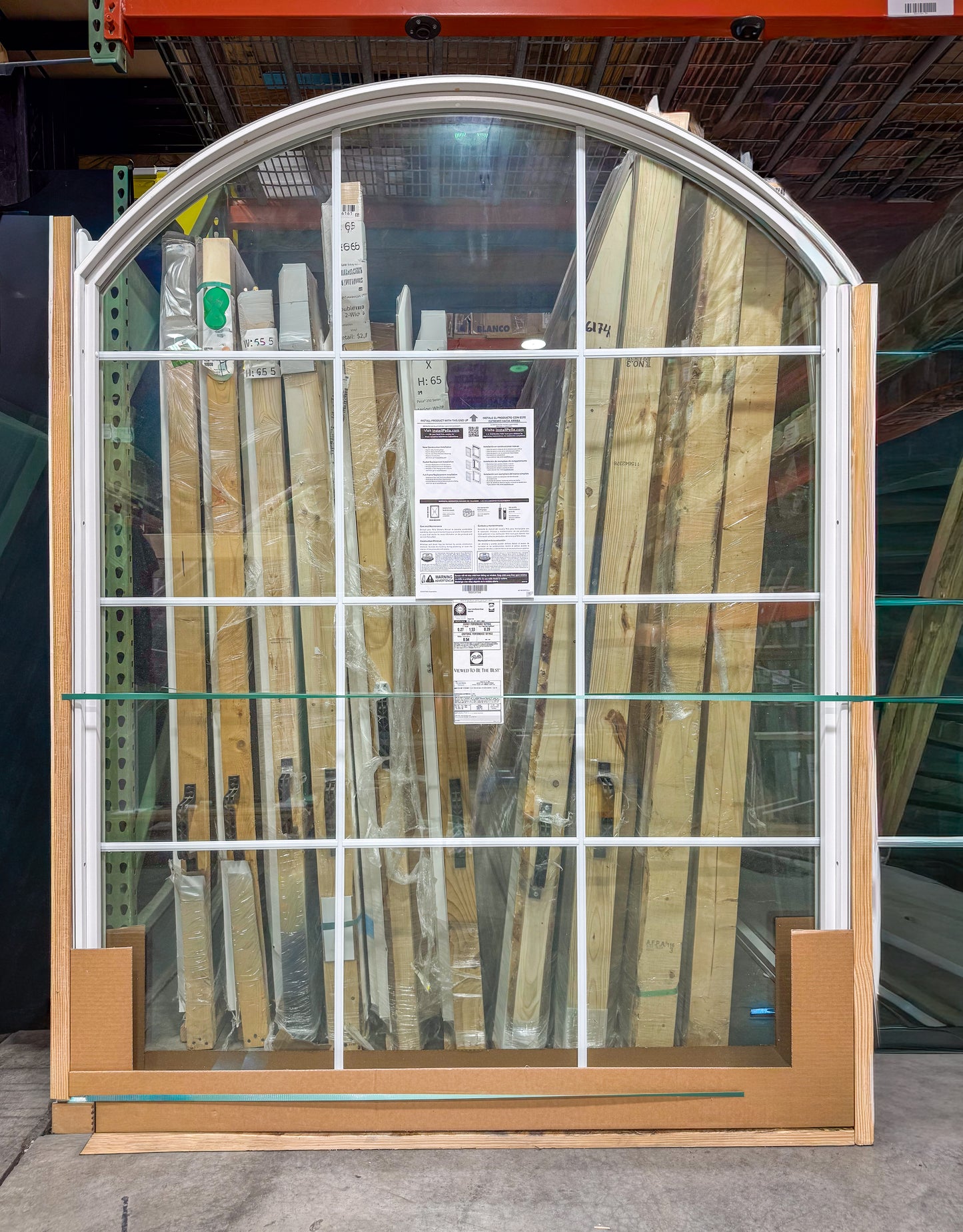 Pella® Impervia® Arched Window 60 x 81 - Clark Listings