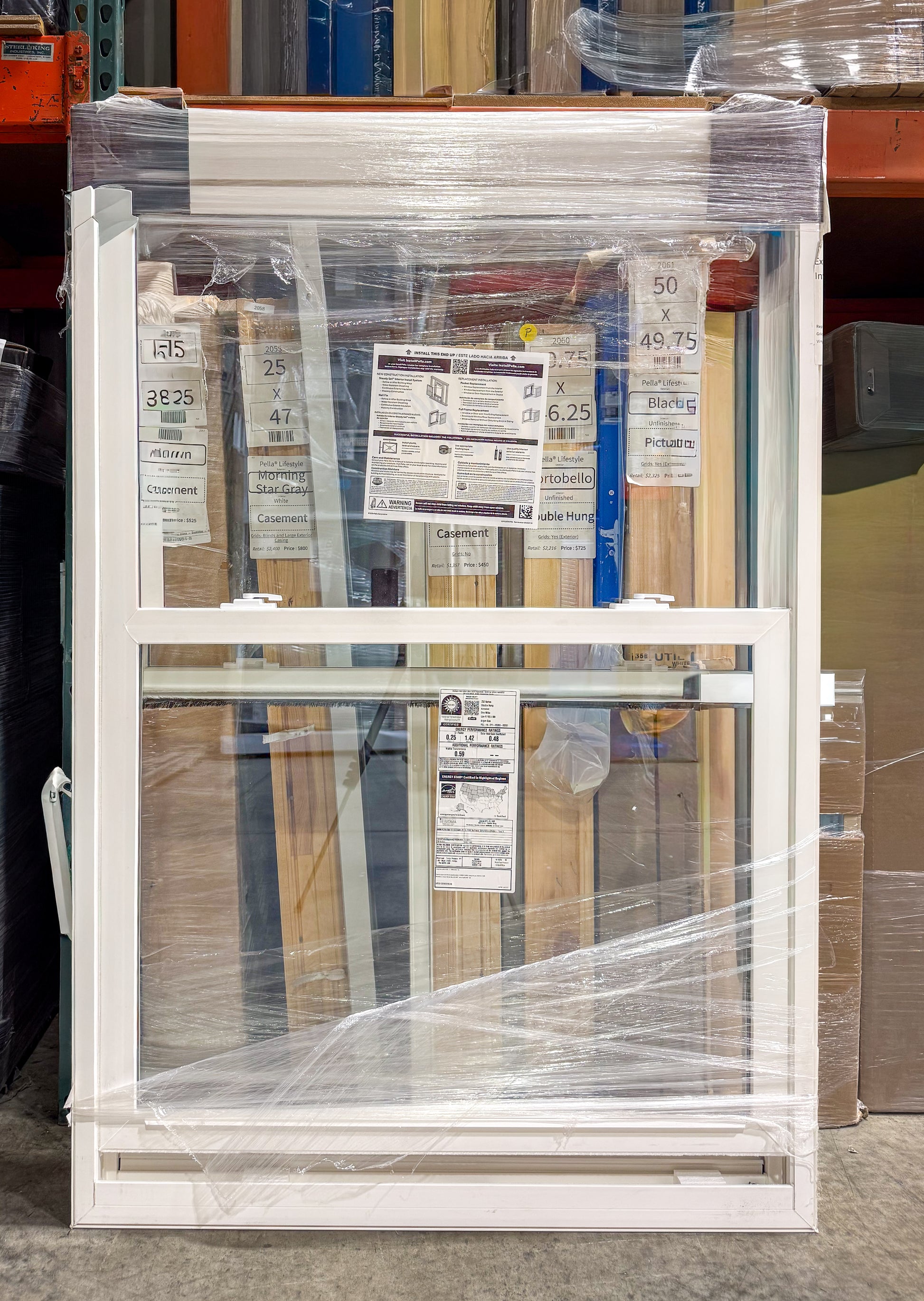 Pella® 250 Series Single Hung Window 36.5 x 55 - Clark Listings