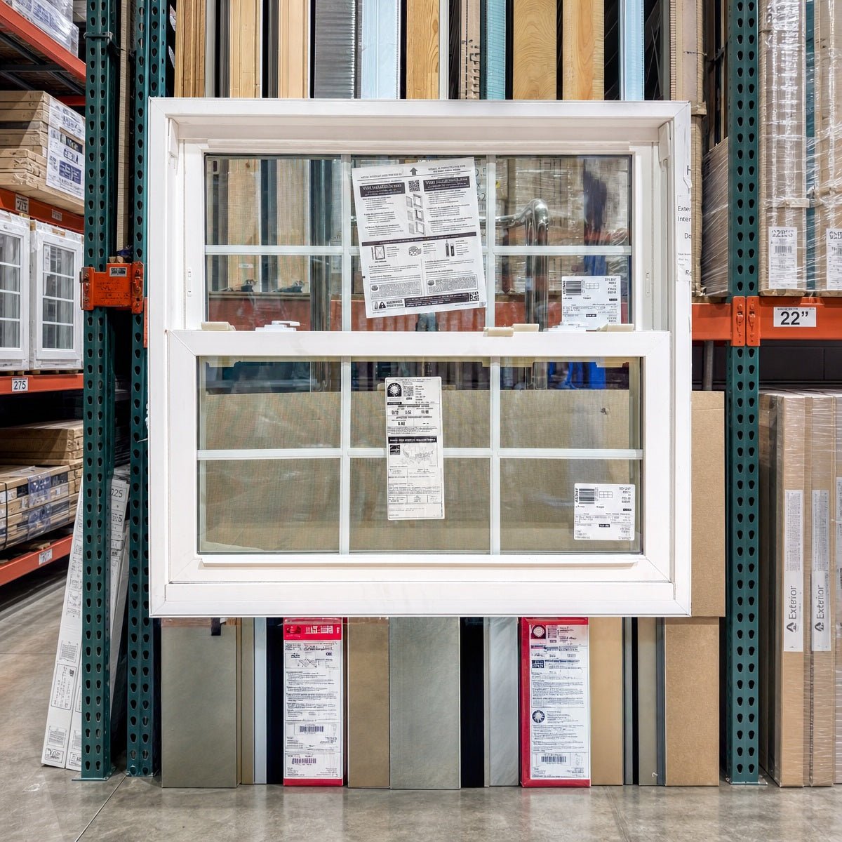 Pella® 250 Series Double Hung Window 37.5 x 35.75 - Clark Deals LLC