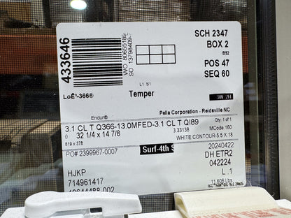 Pella® 250 Series Double Hung Window 37.5 x 35.75 - Clark Listings
