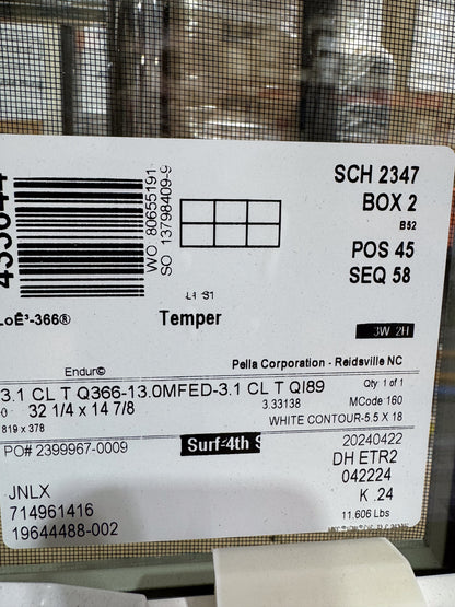 Pella® 250 Series Double Hung Window 37.5 x 35.75 - Clark Listings