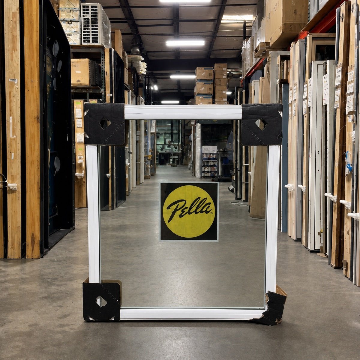 Pella® 250 Series Picture Window 27.5 x 29.75 - Clark Deals LLC