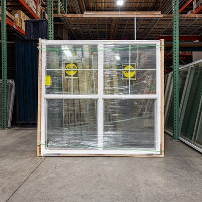 Pella® 250 Series Single Hung 2-Wide Window 75.5 x 71.5 - Clark Deals LLC