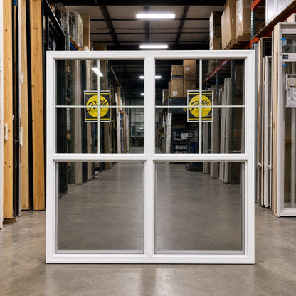 Pella® 250 Series Single Hung 2-Wide Window 75.5 x 71.5 - Clark Deals LLC