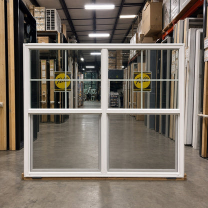 Pella® 250 Series Single Hung 2-Wide Window 75.5 x 61.5 - Clark Deals LLC