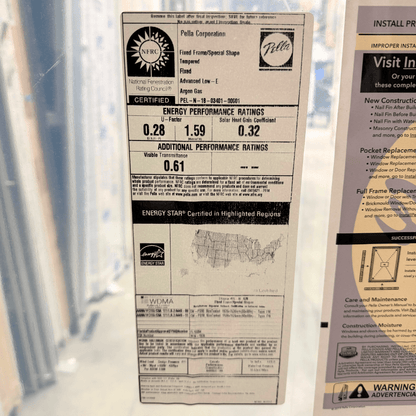 Pella® Lifestyle Picture Window 47.5 x 47.5 - Clark Deals LLC