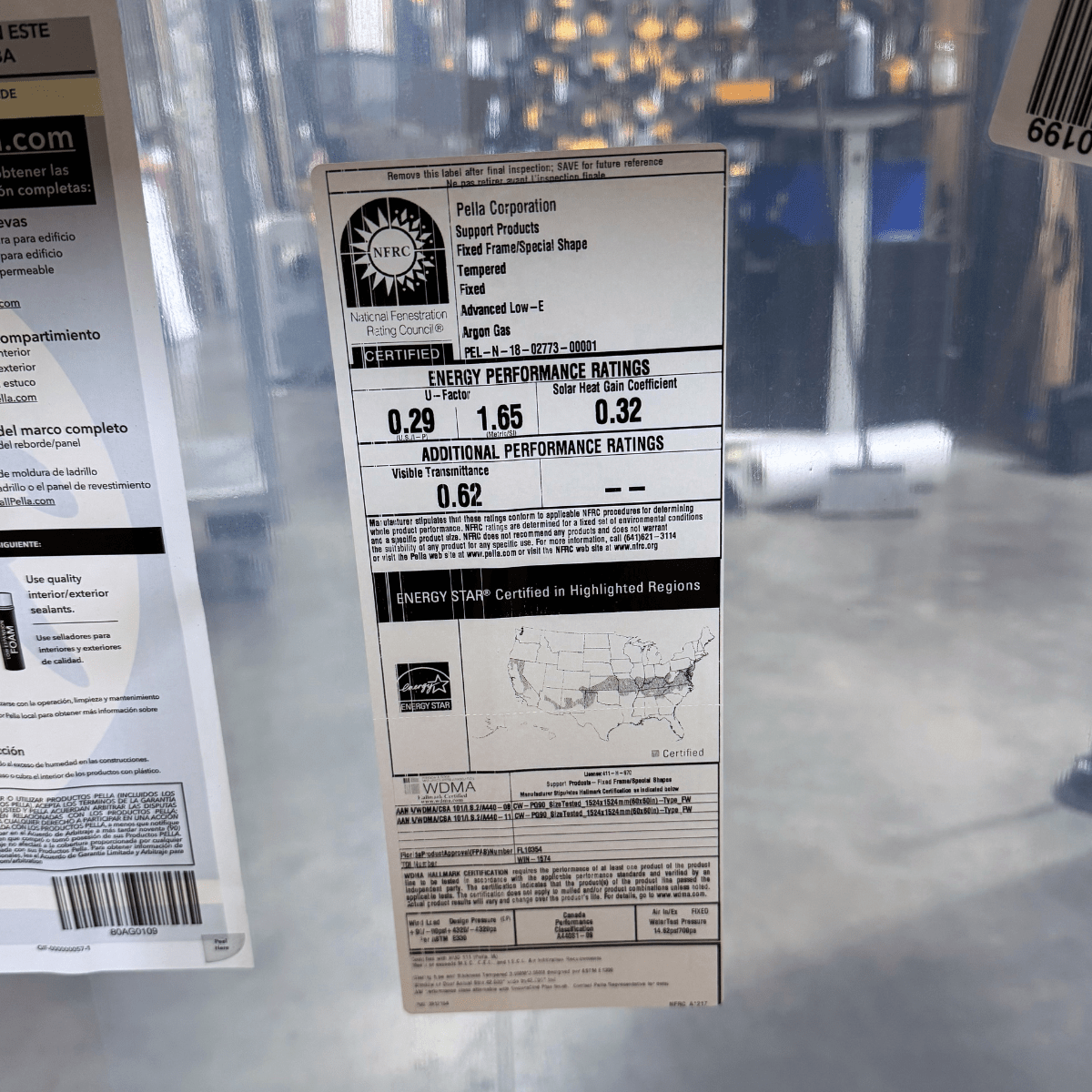 Pella® Lifestyle Picture Window 42 x 42 - Clark Deals LLC