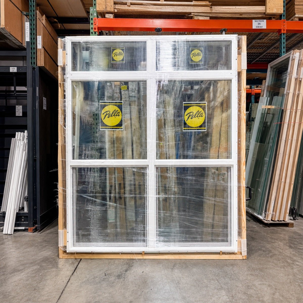 Pella® 250 Series Single Hung 2-Wide Window 63.5 x 80 - Clark Deals LLC