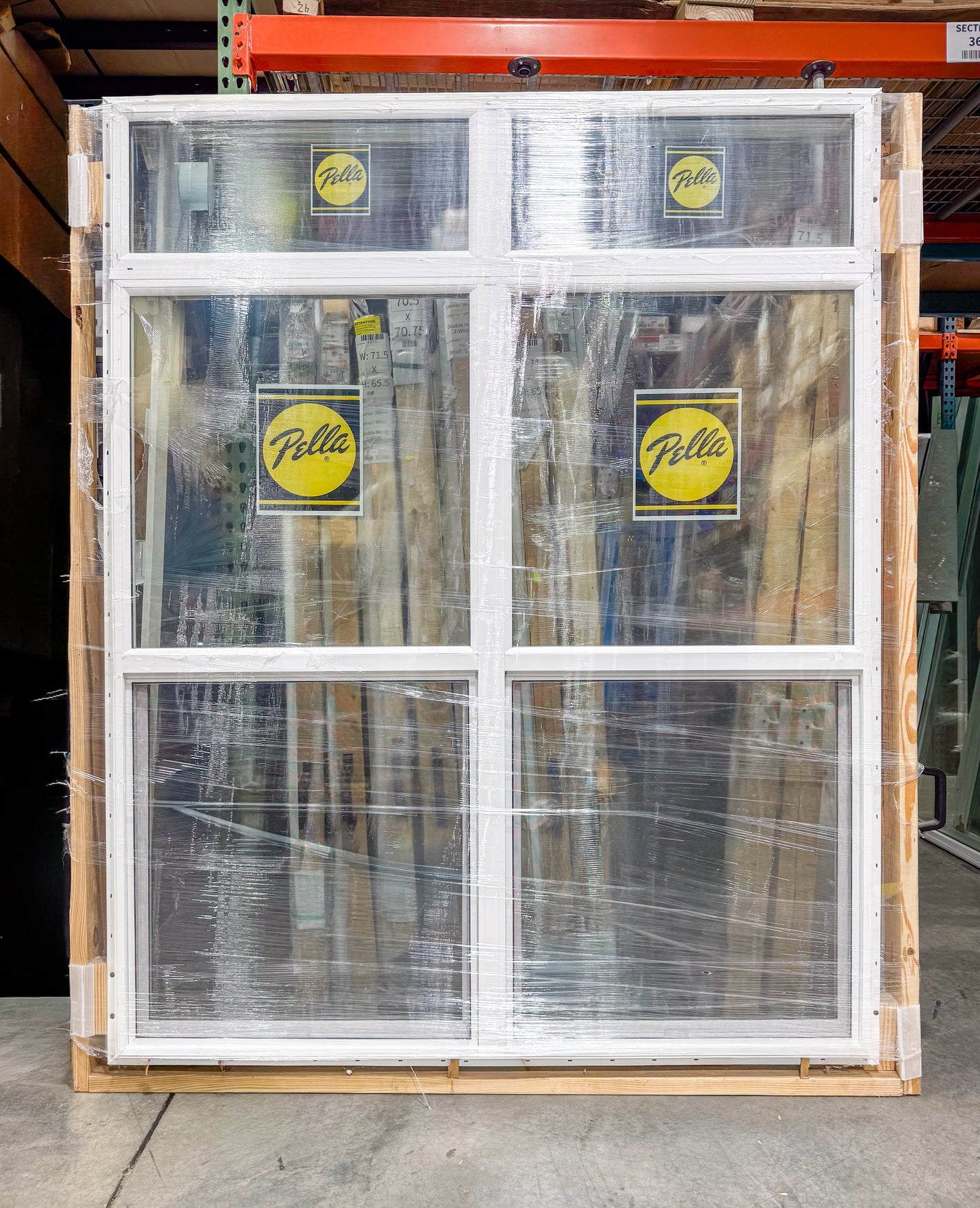Pella® 250 Series Single Hung 2 - Wide Window 63.5 x 80 - Clark Listings