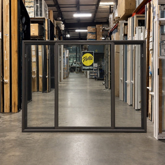 Pella® Impervia® Sliding 3-Wide Window 97.5 x 71.25 - Clark Deals LLC