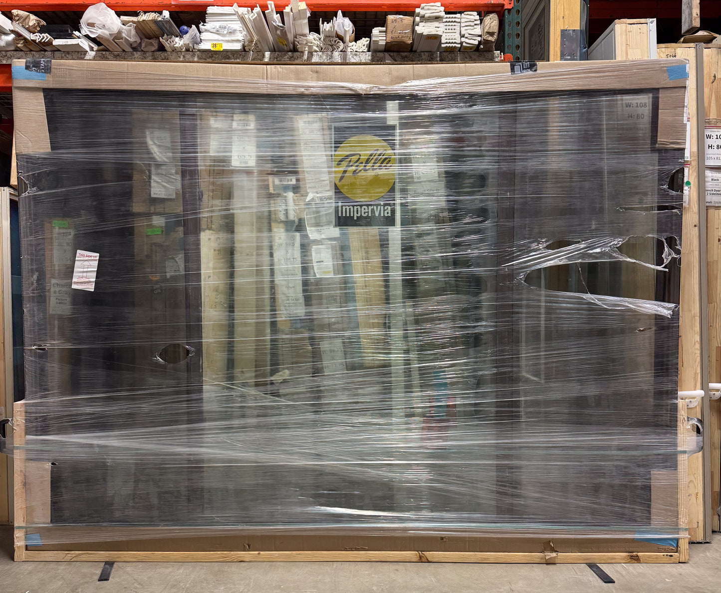 Pella® Impervia® Sliding 3 - Wide Window 97.5 x 71.25 - Clark Listings