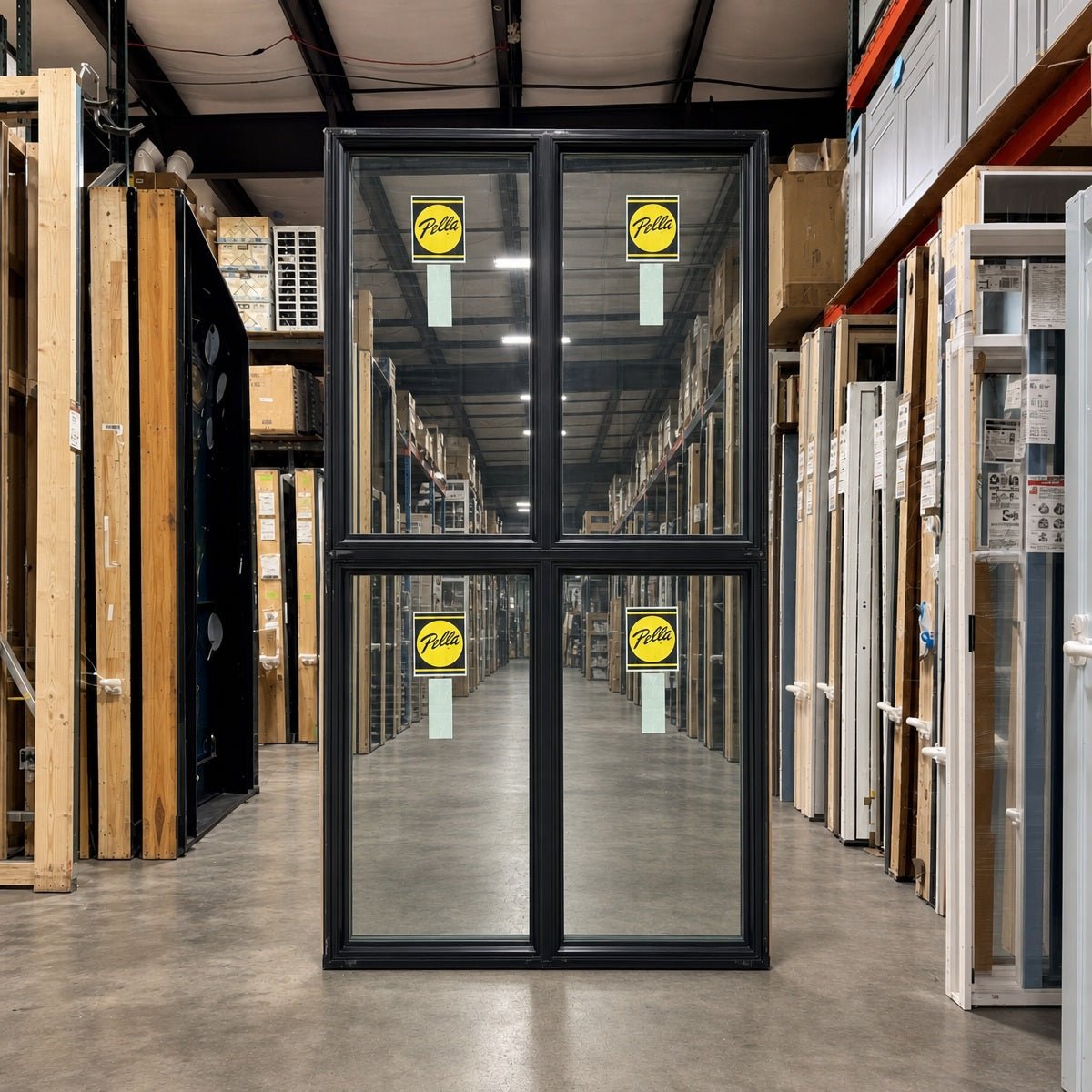 Pella® 250 Series Picture 2 Stacked Window 72 x 144 - Clark Deals LLC