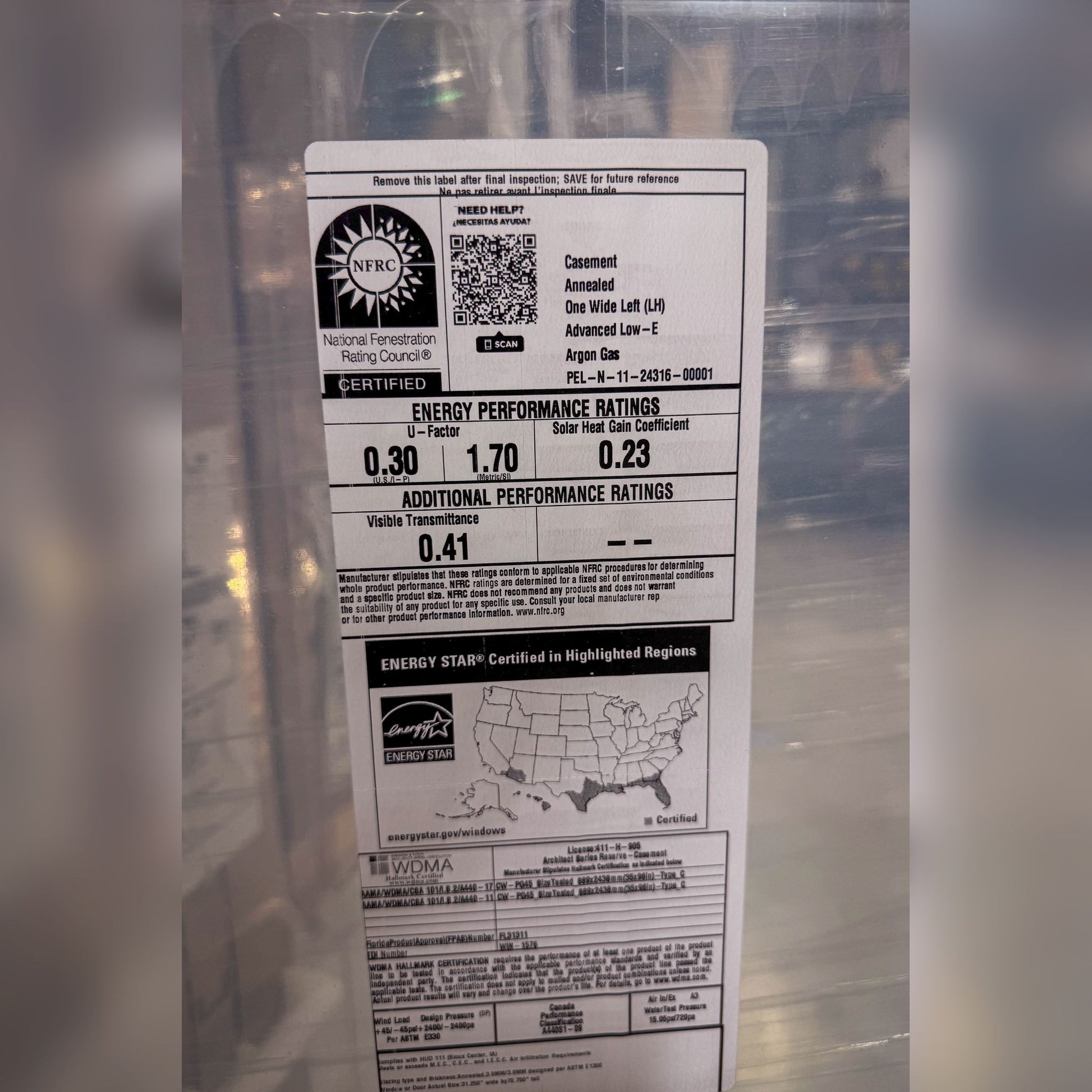 Pella® Lifestyle Casement Window 31.25 x 70.75 - Clark Listings