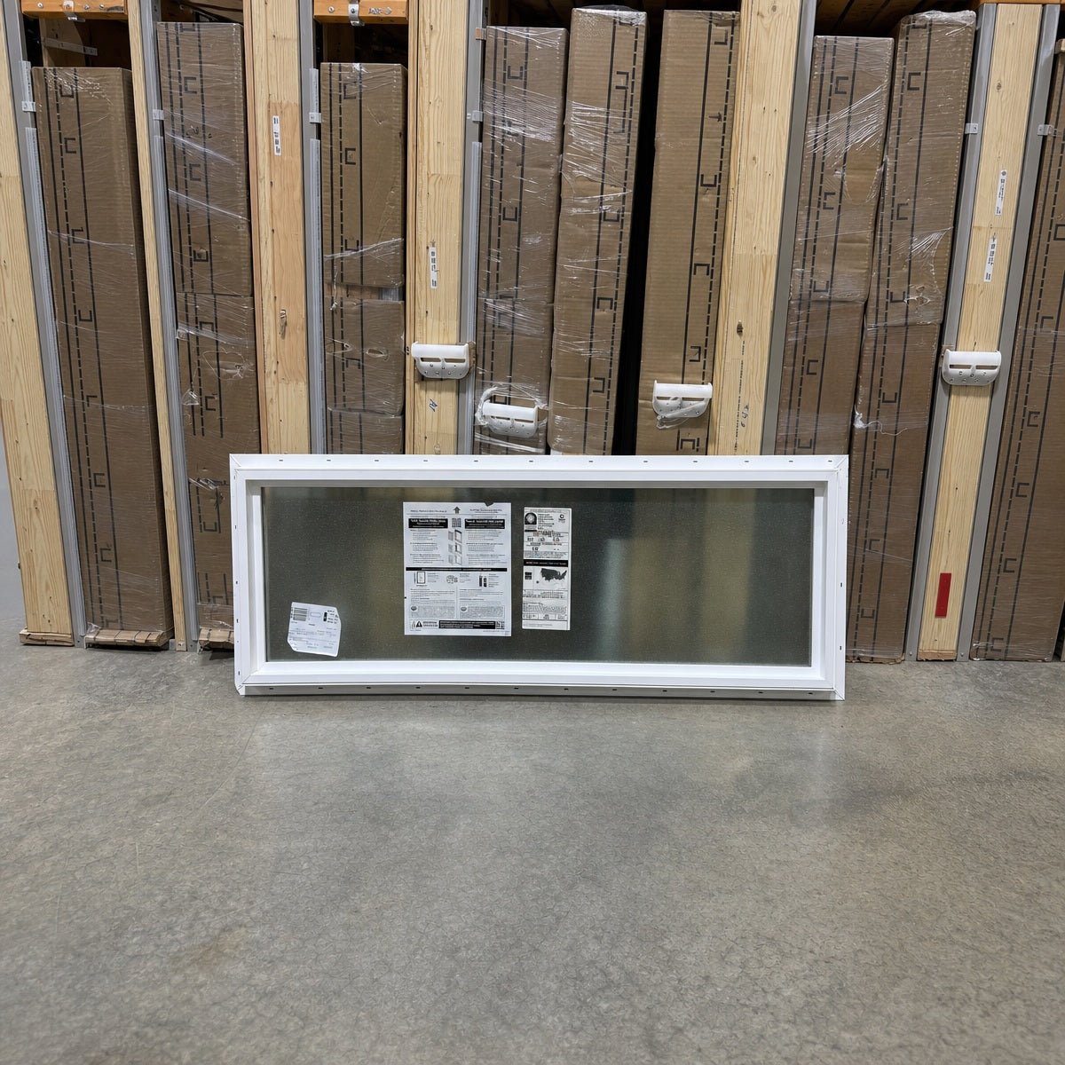 Pella® 250 Series Picture Window 47.5 x 17.5 - Clark Deals LLC