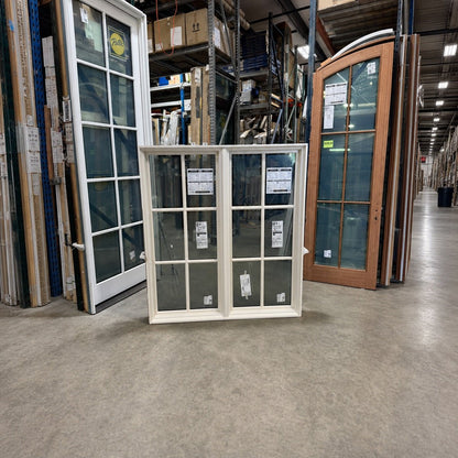 Pella® Lifestyle Casement 2-Wide Window 56.5 x 53 - Clark Deals LLC