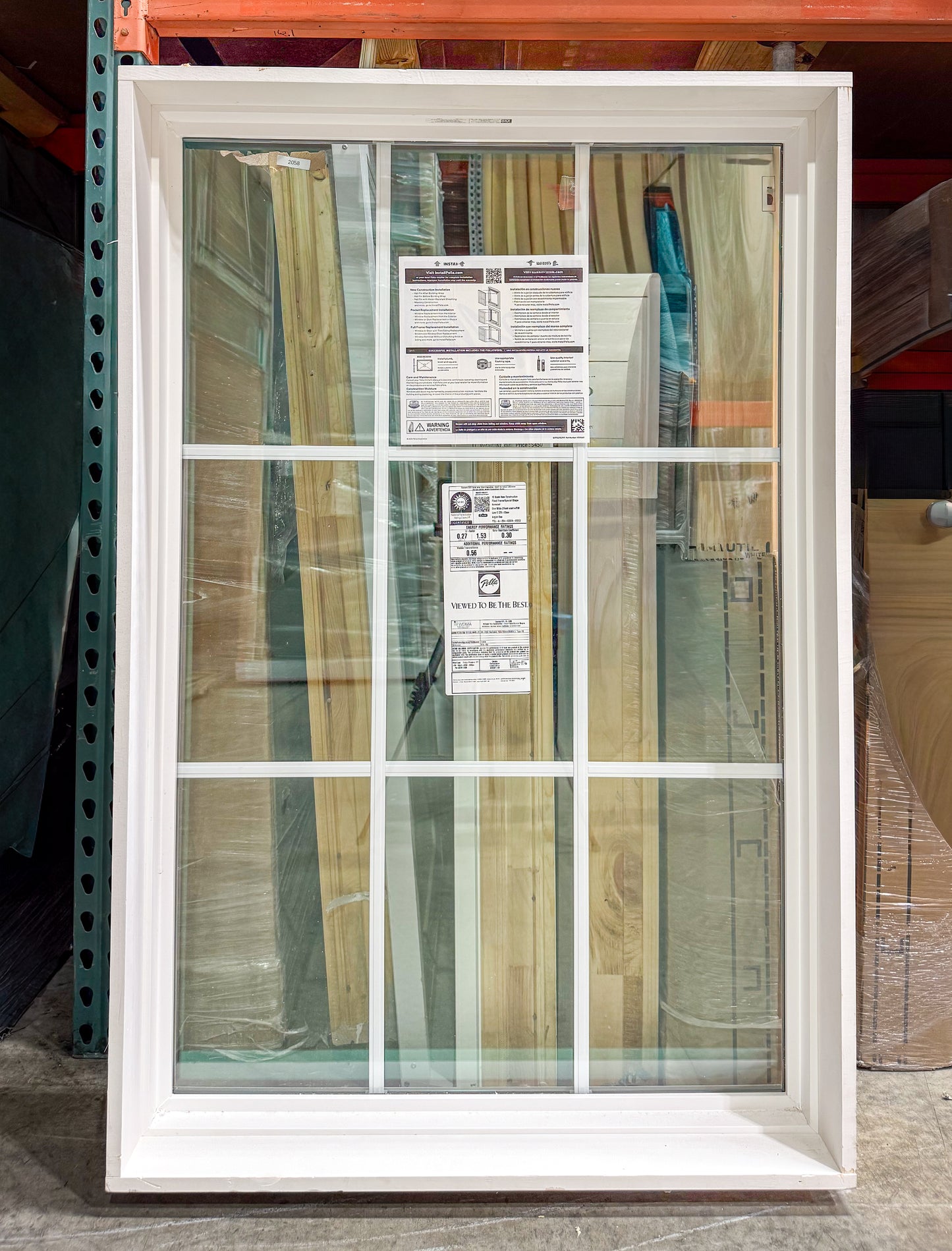 Pella® 250 Series Picture Window 31.5 x 47.5 - Clark Listings
