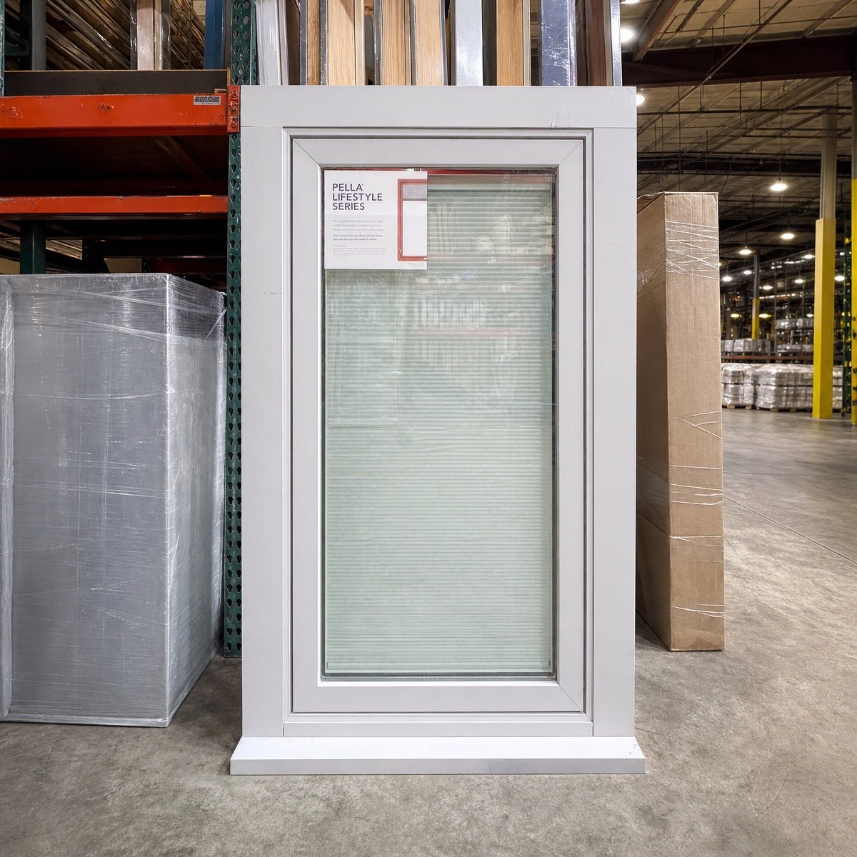 Pella® Lifestyle Casement w/ Blinds Window 25 x 47 - Clark Deals LLC