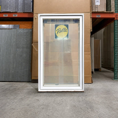 Pella® Lifestyle Casement w/ Rolscreen Retractable Screen Window 27.5 x 45 - Clark Deals LLC