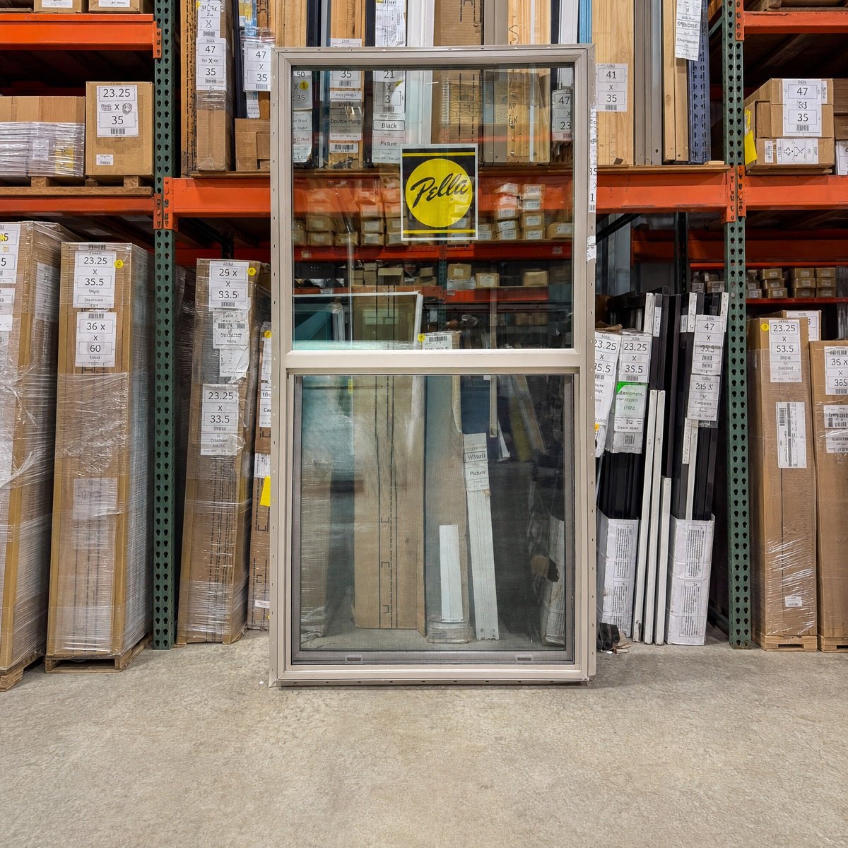 Pella® 250 Series Single Hung Window 35.5 x 83.5 - Clark Deals LLC