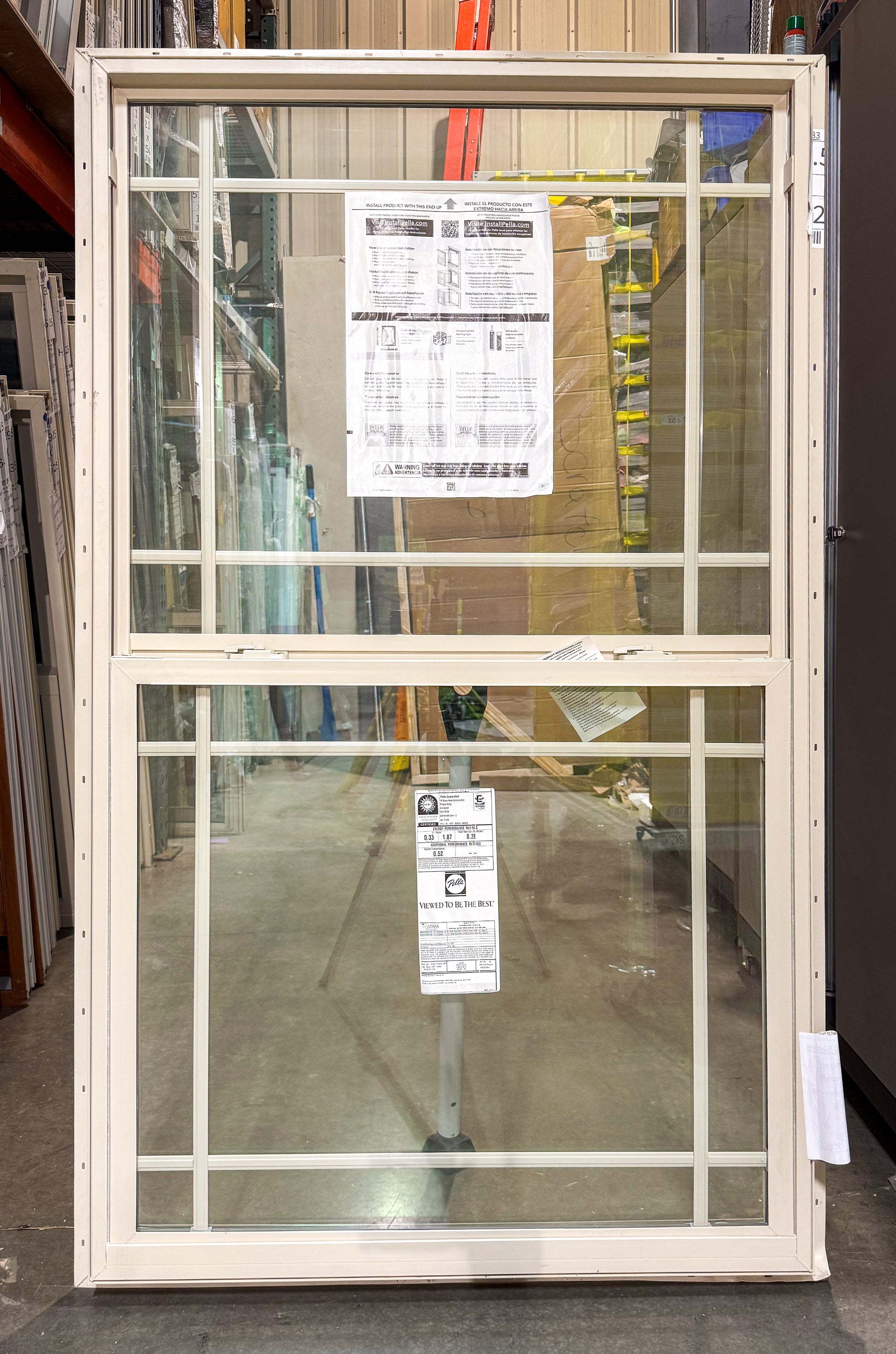 Pella® 250 Series Single Hung Window 35.5 x 59.25 - Clark Listings