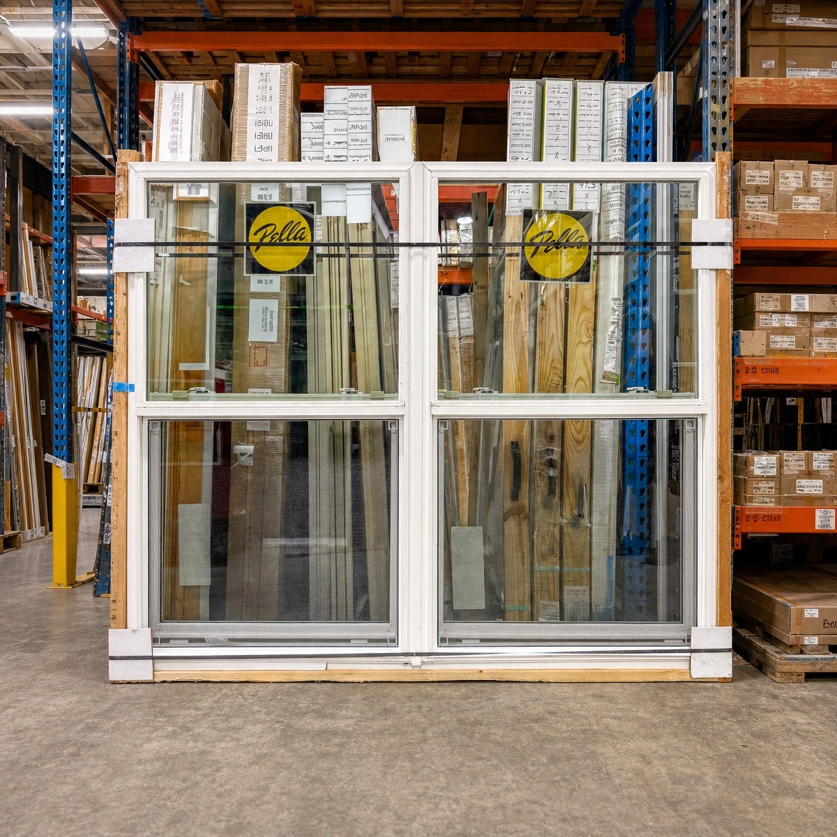 Pella® 250 Series Single Hung 2-Wide Window 72 x 59.75 - Clark Deals LLC
