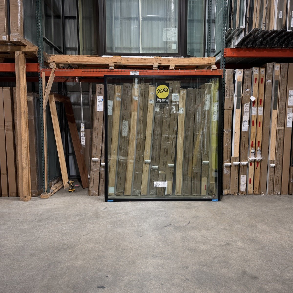 Pella® Impervia® Picture Window 83.5 x 89.5 - Clark Deals LLC