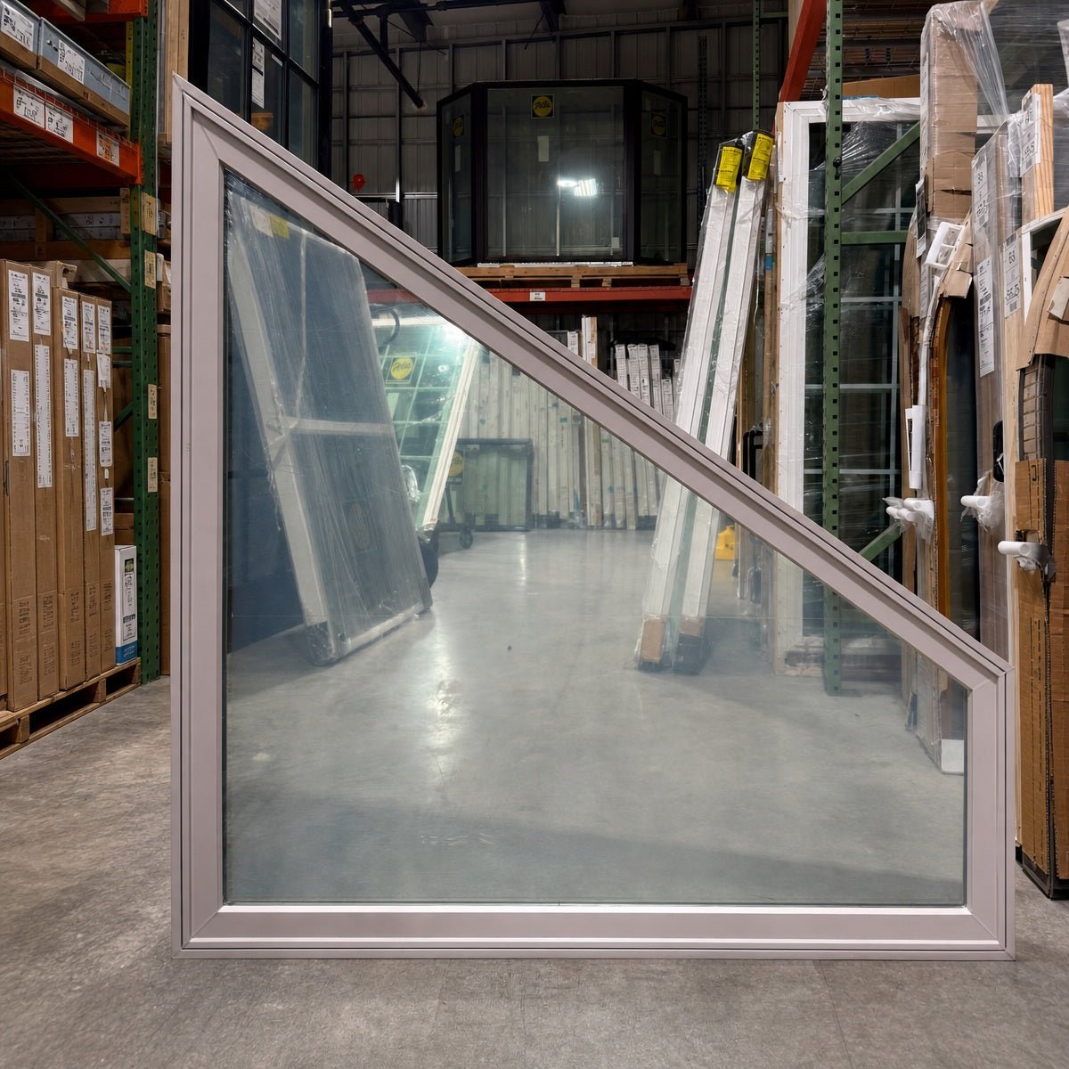 Andersen Acclaim Series Trapezoid Window 54.25 x 54.5 - Clark Deals LLC