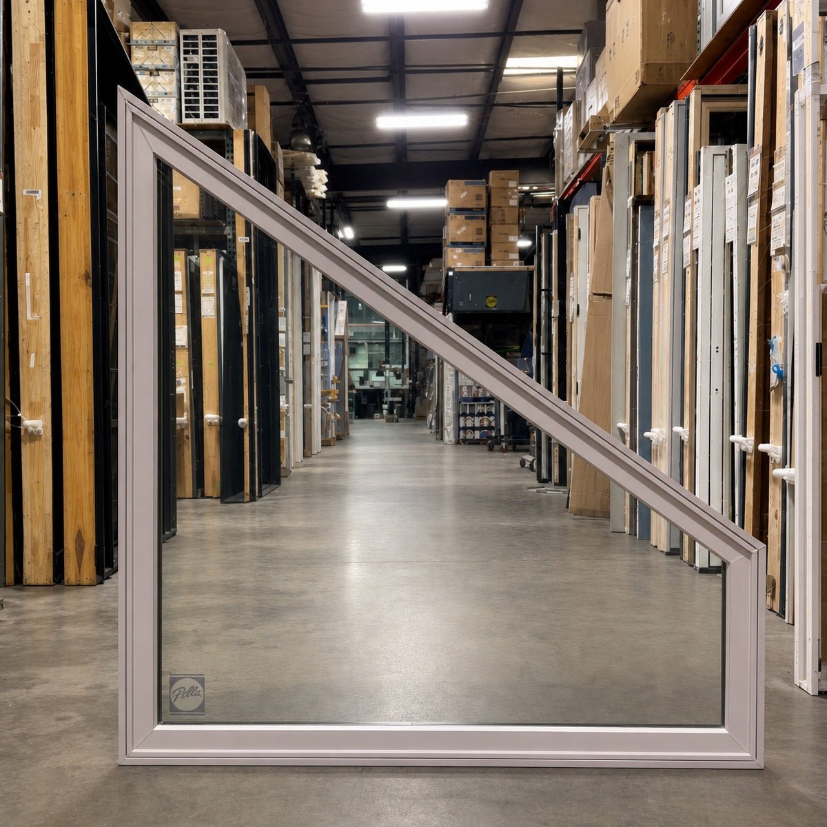 Andersen Acclaim Series Trapezoid Window 54.25 x 54.5 - Clark Deals LLC