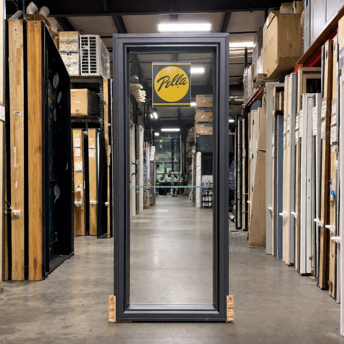 Pella® 250 Series Picture Window 23.25 x 59.5 - Clark Deals LLC