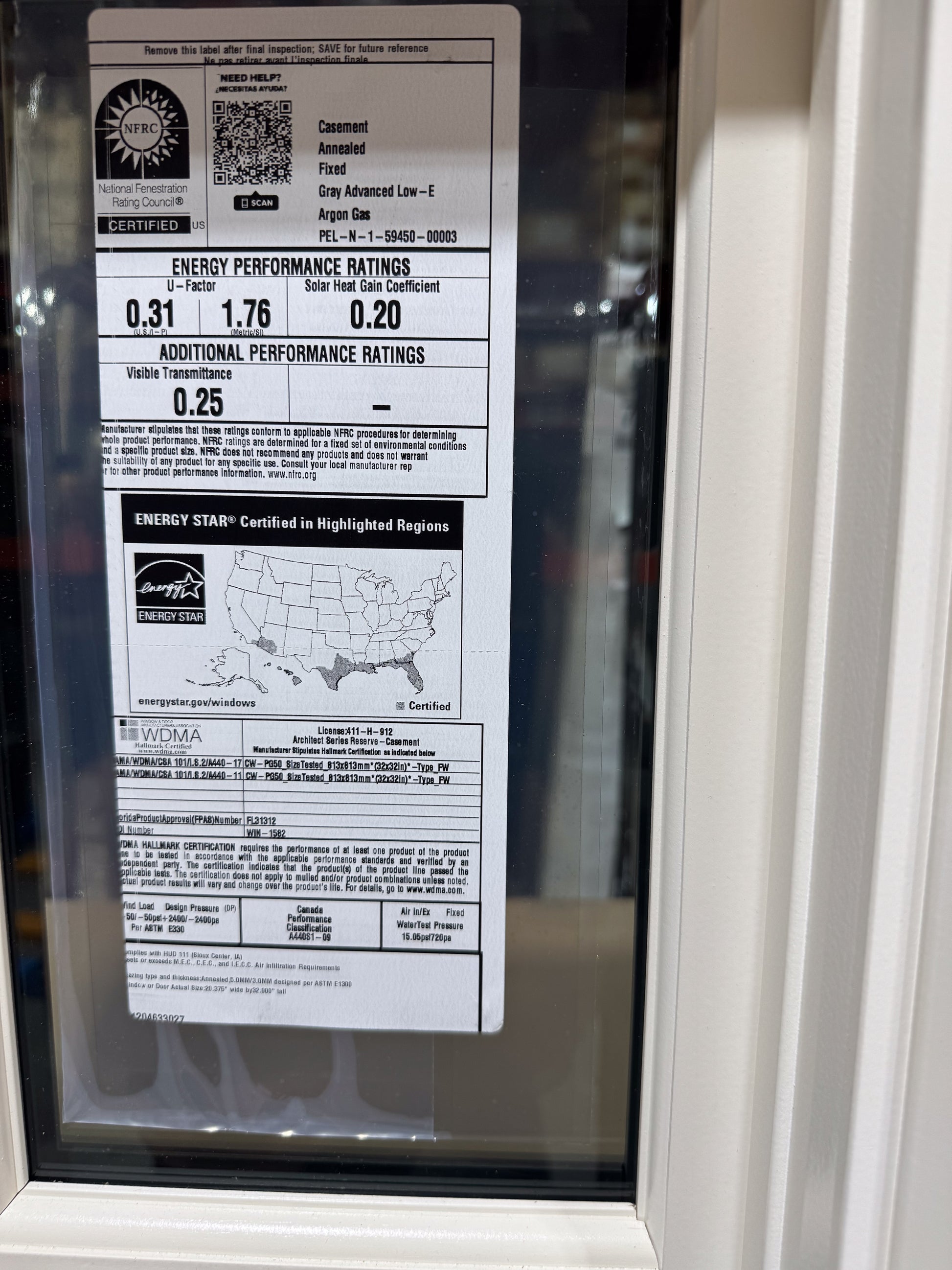 Pella® Reserve Picture Window 20.5 x 32 - Clark Listings