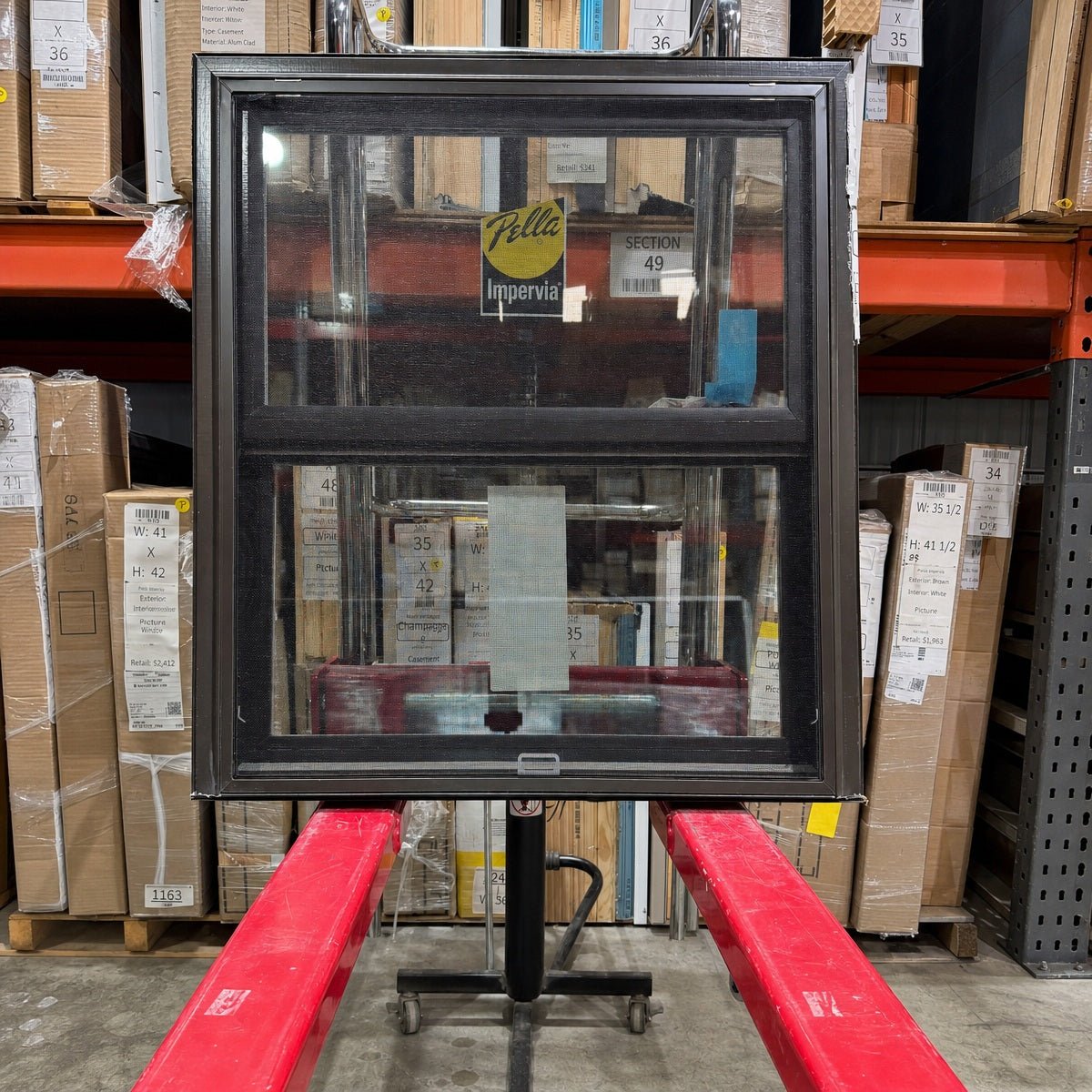 Pella® Impervia® Double Hung Window 32 x 34.5 - Clark Deals LLC