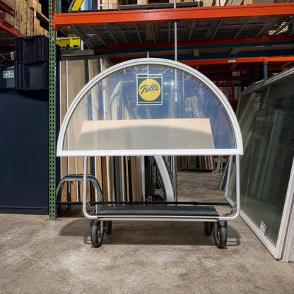 Pella® Lifestyle Arched Window 66 x 33 - Clark Deals LLC