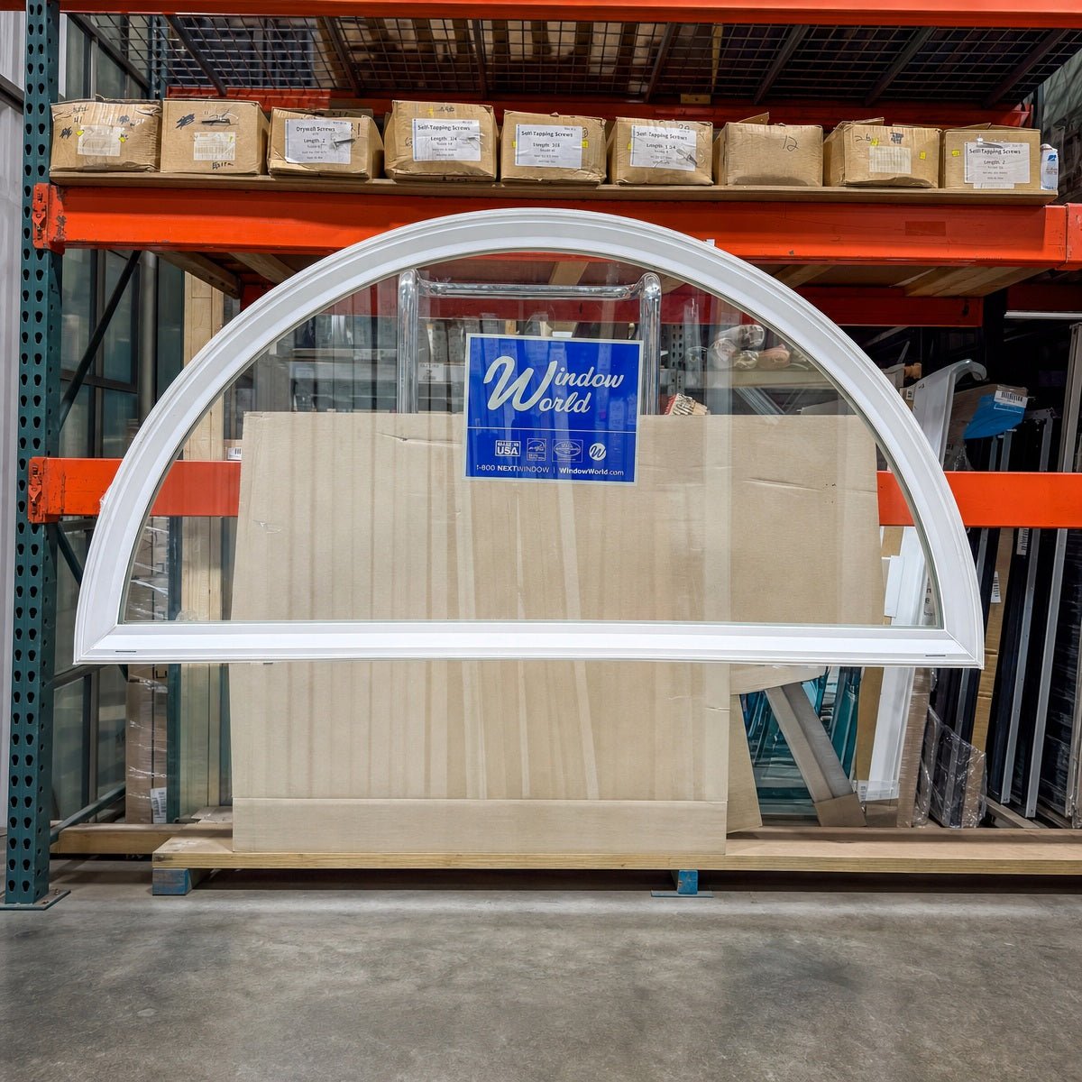 Window World Arched Window 54.5 x 27.25 - Clark Deals LLC