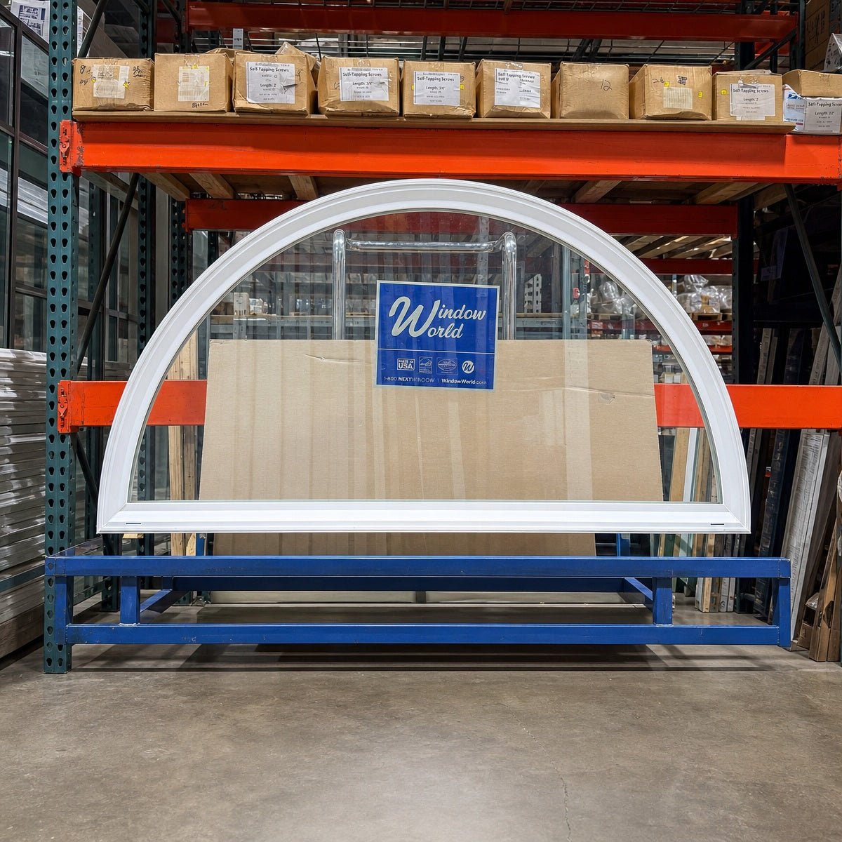Window World Arched Window 55.5 x 27.75 - Clark Deals LLC