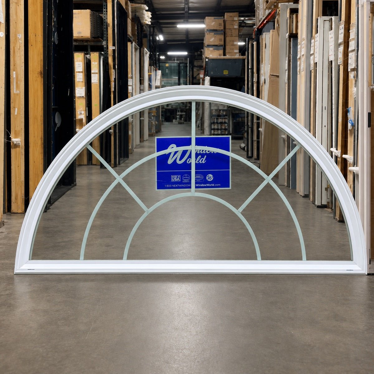 Window World Arched Window 64 x 32 - Clark Deals LLC